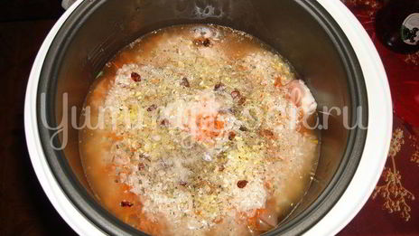 плов в мультиварке