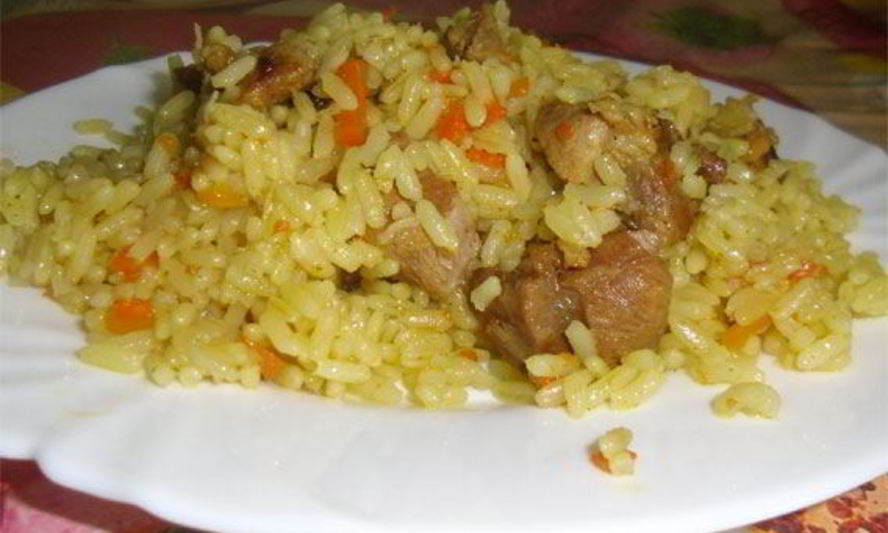 Рецепт плова в пароварке