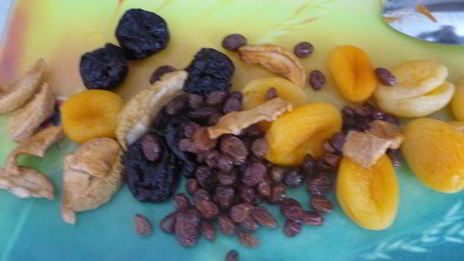 постный фруктовый плов