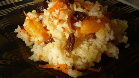 постный фруктовый плов