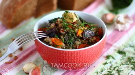 постный плов с грибами в мультиварке