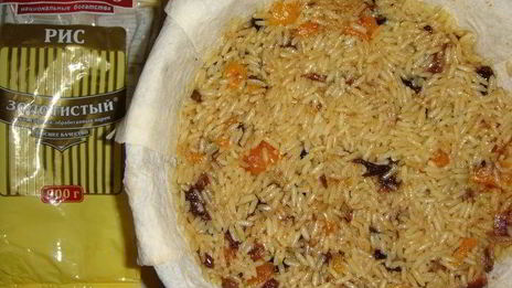 сладкий шах-плов