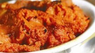 Пюре из сладкого картофеля с апельсиновой глазурью