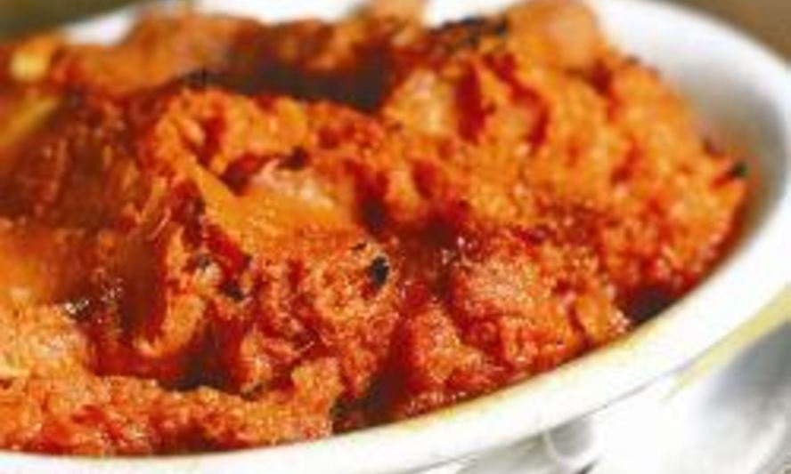 Рецепт пюре из сладкого картофеля с апельсиновой глазурью