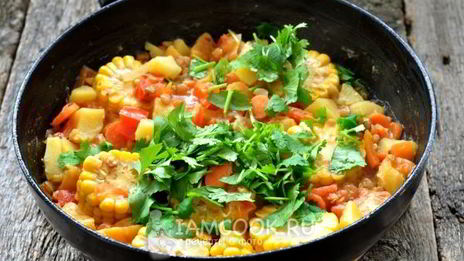 аргентинское рагу в тыкве