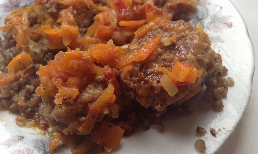 Рецепт фрикаделек с овощным рагу