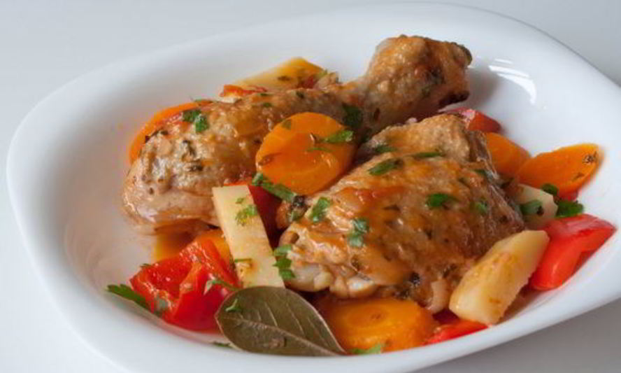 Рецепт фрикасе из курицы по-креольски