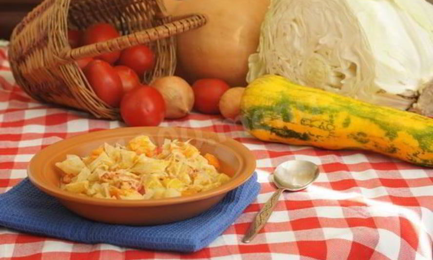 Рецепт кабачков с картошкой помидорами