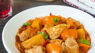 Карибское рагу из курицы