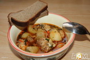 Картофельно-куриное рагу