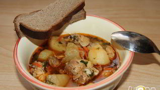 Картофельно-куриное рагу