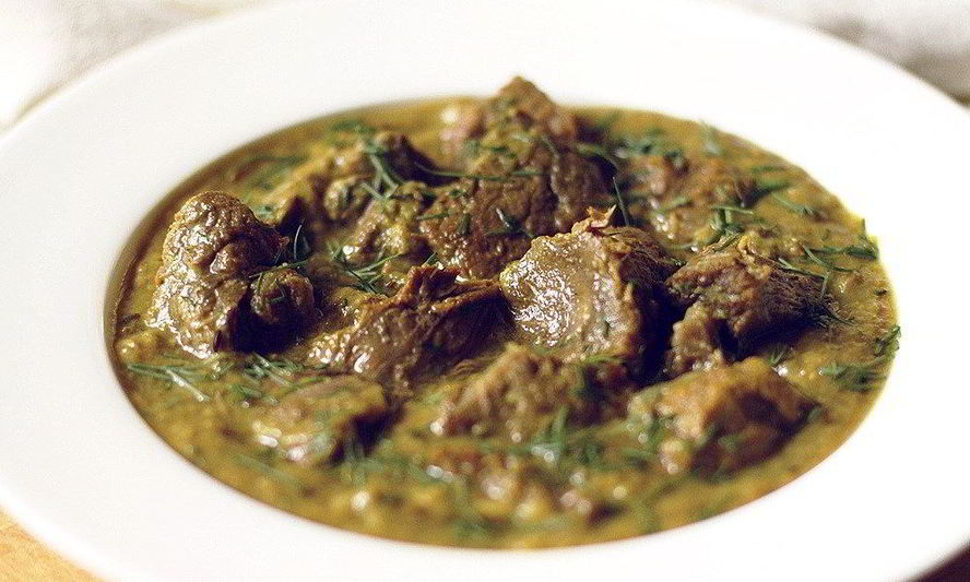 Рецепт оленьего рагу с тмином и укропом