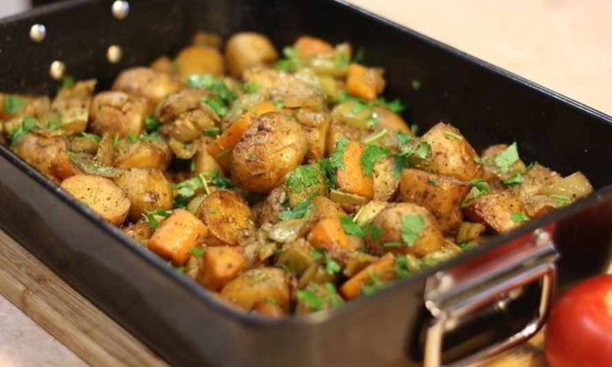 Рецепт овощного рагу — постного блюда