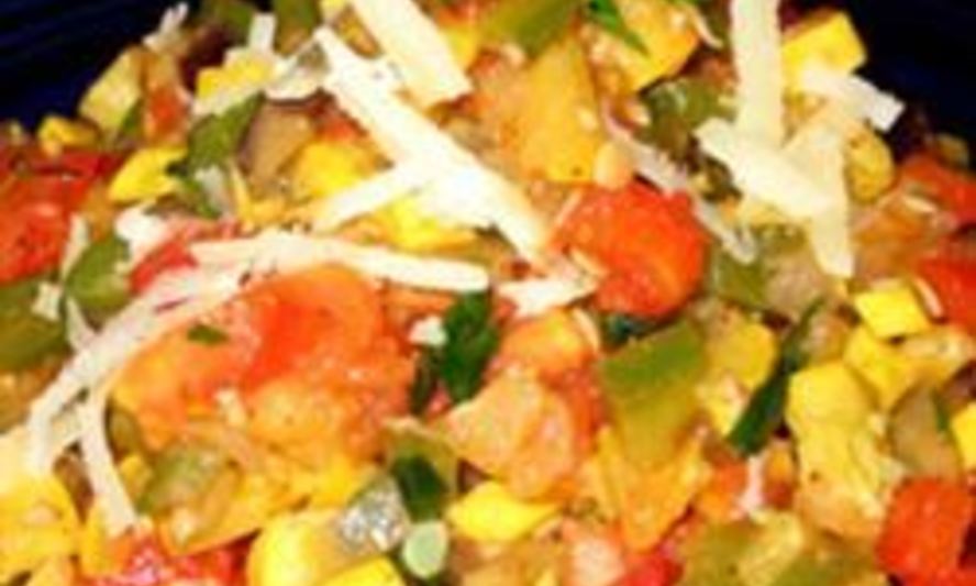 Рецепт овощного рагу с баклажанами