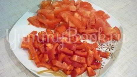 овощное рагу с фасолью