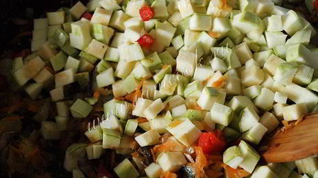 овощное рагу с грибами