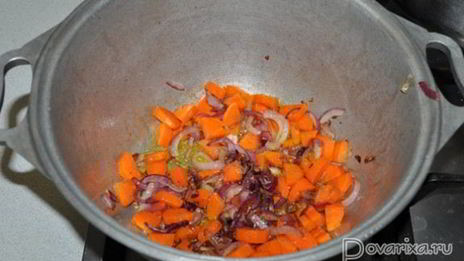 овощное рагу с индейкой