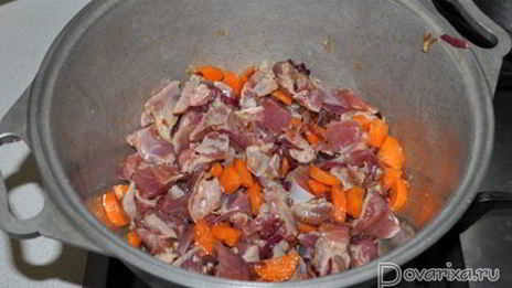 овощное рагу с индейкой