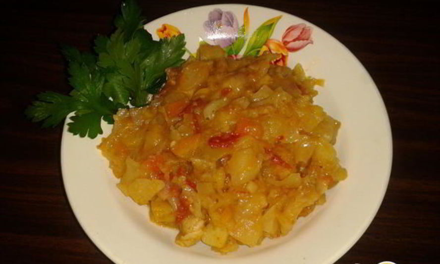 Рецепт овощного рагу с мясом