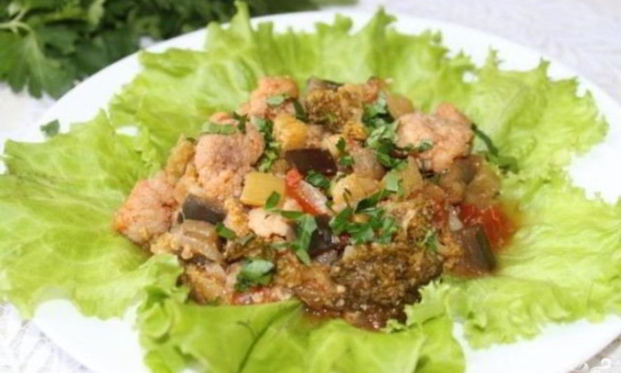 Рецепт овощного рагу с цветной капустой