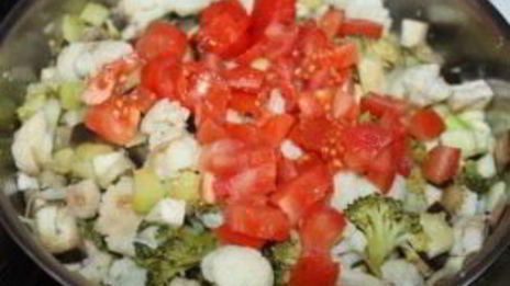 овощное рагу с цветной капустой