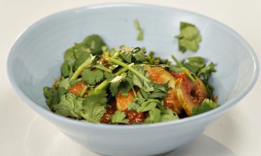 Рецепт пряного овощного рагу с кабачками