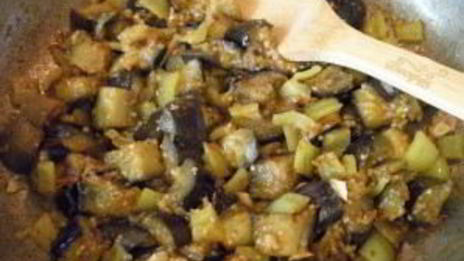 рагу из баклажанов на зиму