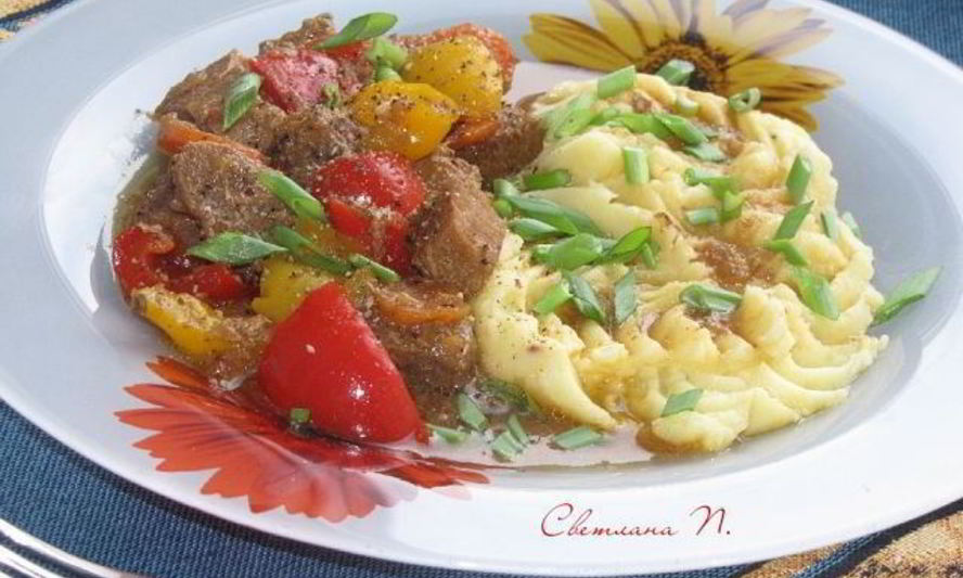 Рецепт рагу из говядины в темном пиве