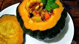 Рагу из говядины в тыкве по-аргентински