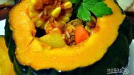 рагу из говядины в тыкве по-аргентински