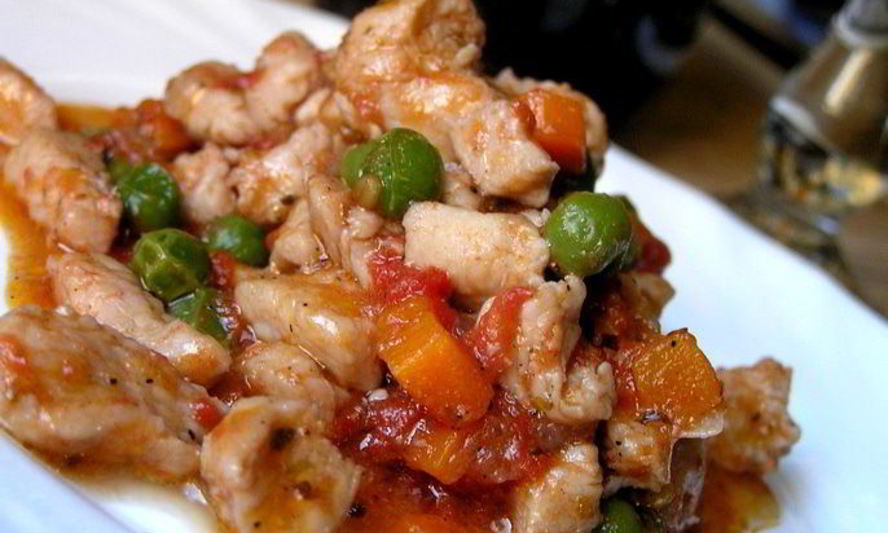 Рецепт рагу из индейки с майораном