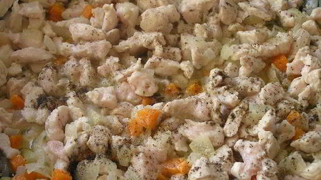 рагу из индейки с майораном