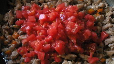 рагу из индейки с майораном