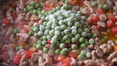 рагу из индейки с майораном