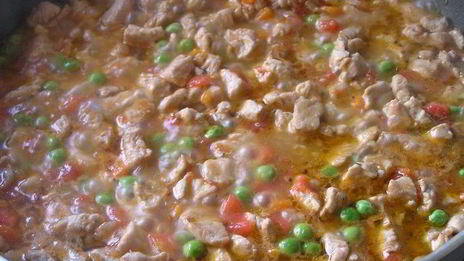 рагу из индейки с майораном