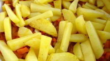 рагу из кабачков с грибами