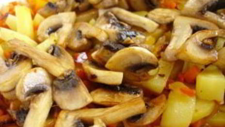 рагу из кабачков с грибами