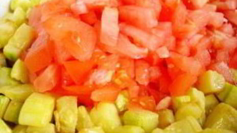 рагу из кабачков с грибами