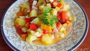 Рагу из кабачков