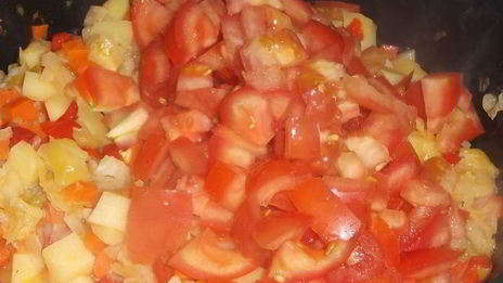 рагу из молодой капусты