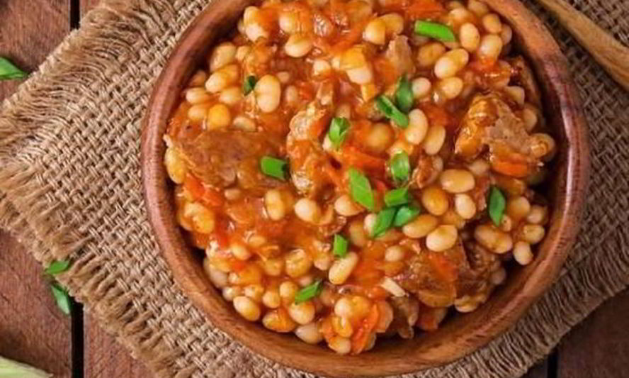 Рецепт рагу из мяса и фасоли