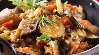 Рагу из овощей с яблоками