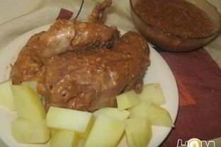 Рагу из птицы по-мексикански