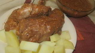 Рагу из птицы по-мексикански