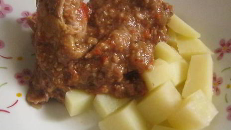 рагу из птицы по-мексикански