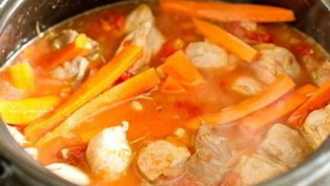 рагу из свинины по-римски