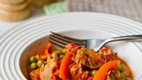 рагу из свинины по-римски