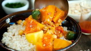 Рагу из тыквы с овощами