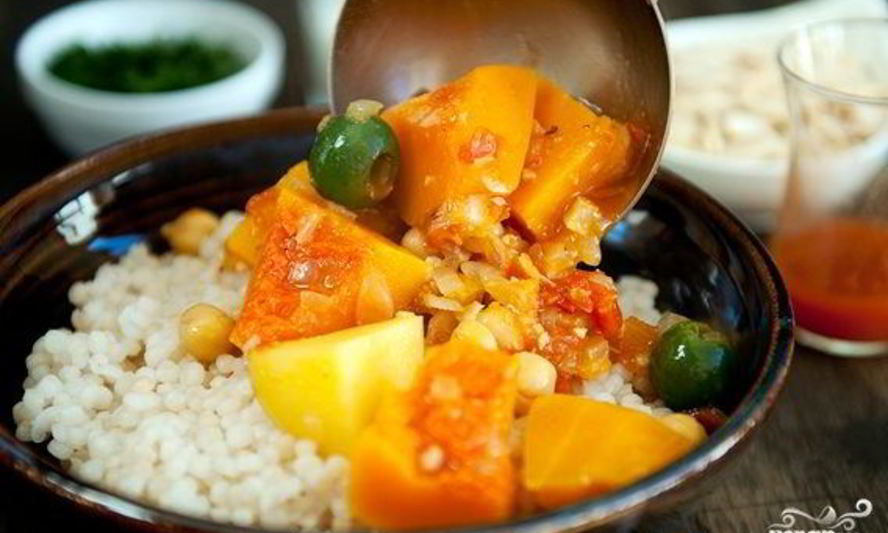 Рецепт рагу из тыквы с овощами