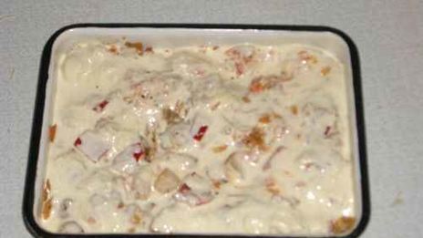 рагу овощное с грибами и куриной печенью